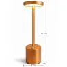 Table Lamp Modern Rechargeable USB LED – Dimmable Light – Treye image 7