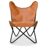 Buy Butterfly Chair - Premium Leather Brown 27808 - in the EU