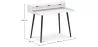 Wooden Desk Set - Scandinavian Design - Thora + Dining Chair - Scandinavian Design - Denisse image 7