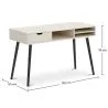 Wooden Desk Set - Scandinavian Design - Beckett + Dining Chair - Scandinavian Design - Denisse image 7