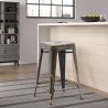 Bar Stool - Industrial Design - 60cm - New Edition - Stylix image 7