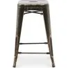 Bar Stool - Industrial Design - 60cm - New Edition - Stylix image 7