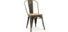 Dining Chair - Industrial Design - Steel and Wood - New Edition - Stylix image 7