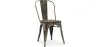 Dining Chair - Industrial Design - Steel and Wood - New Edition - Stylix image 7