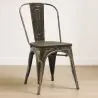Dining Chair - Industrial Design - Steel and Wood - New Edition - Stylix image 7