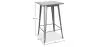 Square Stool Table - Industrial Design - 100 cm - Galla image 7