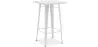 Square Stool Table - Industrial Design - 100 cm - Galla image 7