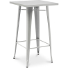 Buy Square Stool Table - Industrial Design - 100 cm - Galla Steel 60127 at Privatefloor