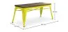 Industrial Design Bench - Wood and Metal - Stylix image 7