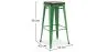 Bar Stool - Industrial Design - Wood & Steel - 76 cm - New Edition- Stylix image 7