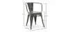 Dining Chair with Armrests - Industrial Design - Steel - New Edition - Stylix image 7