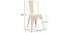 Dining Chair - Industrial Design - Steel - Matt - New Edition -Stylix image 7