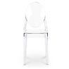 Buy Pack of 2 Transparent Dining Chairs - Victoria Queen Transparent 58734 - prices