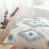 Buy Boho Bali Style Cushion - Cover and Filling Included - Mawi Blue 60156 at Privatefloor