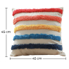 Buy Boho Bali Style Cushion - Cover and Filling Included - Manisha Multicolour 60162 in the Europe