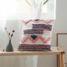 Buy Square Cotton Cushion Boho Bali Style (45x45 cm) cover + filling - Lanka Multicolour 60163 - prices
