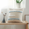 Buy Boho Bali Style Cushion - Cover and Filling Included - Sur Blue 60165 - in the EU