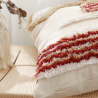 Buy Square Cotton Cushion Boho Bali Style (45x45 cm) cover + filling - Rajni Red 60167 at Privatefloor