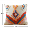 Buy Boho Bali Style Cushion - Cover and Filling Included - Tira Multicolour 60168 in the Europe