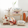 Buy Square Cotton Cushion Boho Bali Style (45x45 cm) cover + filling - Tira Multicolour 60168 at Privatefloor