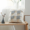 Buy Square Cotton Cushion Boho Bali Style (45x45 cm) cover + filling - Varouna Grey 60170 - prices
