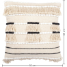 Buy Boho Bali Style Cushion - Cover and Filling Included - Juno White 60184 Home delivery
