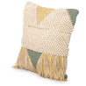 Buy Square Cushion in Boho Bali Style, Cotton & Wool, cover + filling - Precansa  Multicolour 60201 - prices