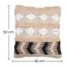 Boho Bali Style Cushion - Cover and Filling Included - Herai image 7