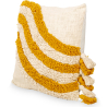 Buy Boho Bali Style Cushion - Cover and Filling Included - Karie Yellow 60211 - prices