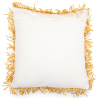 Buy Square Boho Bali Cushion, Raffia, cover + filling - Carissa Cream 60213 - prices