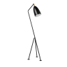Buy Hopper Floor Lamp  - Metal Black 58260 - prices