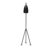 Buy Tripod Design Floor Lamp - Living Room Lamp - Hopper Black 58260 Home delivery