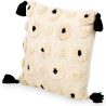 Buy Boho Bali Style Cushion - Cover and Filling Included - Eleanor Black 60223 - prices