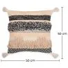 Boho Bali Style Cushion - Cover and Filling Included - Amelia image 7