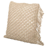 Buy Square Cotton Cushion in Boho Bali Style, cover + filling - Clementine Blue 60229 - prices