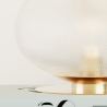 Buy Table Lamp - Designer Living Room Lamp - Crystal Ball - Bale Gold 60238 - in the EU