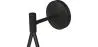 Black Wall Lamp - Globe Shade - Tear image 7