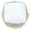Buy Pouffe Boho Bali , Square in Cotton and wool - Jacqueline Bali Multicolour 60248 in the Europe