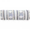 Buy Bench Upholstered , Wood  in Cotton and  Recycled yarn - Katherine Bali Blue 60255 at Privatefloor