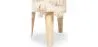 Round Pouf Stool - Boho Bali Style - Batty  image 7