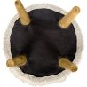 Round Pouf Stool - Boho Bali Style - Debra  image 7