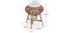 Rattan Bar Stool - Boho Bali Style - Lera image 7