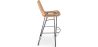 Rattan Bar Stool - Boho Bali Style - Tray image 7