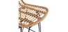 Rattan Bar Stool - Boho Bali Style - Tray image 7