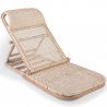 Buy Rattan Boho Bali Garden Deck Chair - Chenai Natural 60307 - in the EU