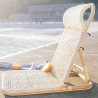Buy Rattan Boho Bali Garden Deck Chair - Chenai Natural 60307 with a guarantee