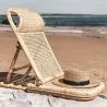 Rattan Boho Bali Garden Deck Chair - Chenai image 7