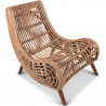 Buy Armchair in Rattan, Boho Bali Style - Iuyla Natural 60317 at Privatefloor