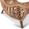 Buy Armchair in Rattan, Boho Bali Style - Iuyla Natural 60317 with a guarantee