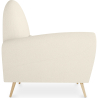 Buy Upholstered boucle ​armchair in white - Belise White 60329 Home delivery